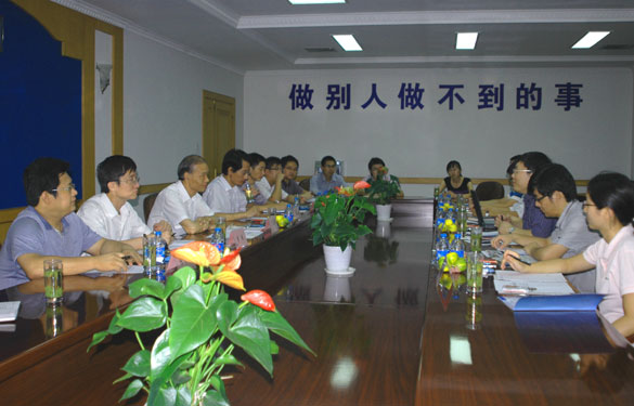 国核工程有限公司向导、专家来大宝娱乐集团考察