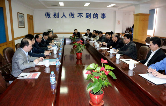 省质监局局长刘大旺一行来大宝娱乐集团调研指导