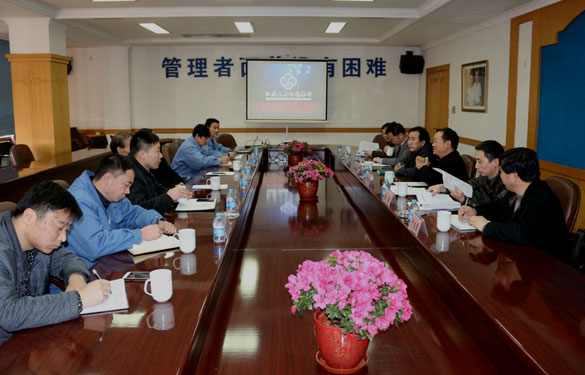 省安监局喻鸿斌副局长一行来大宝娱乐集团审核清静文化建设树模企业建设事情