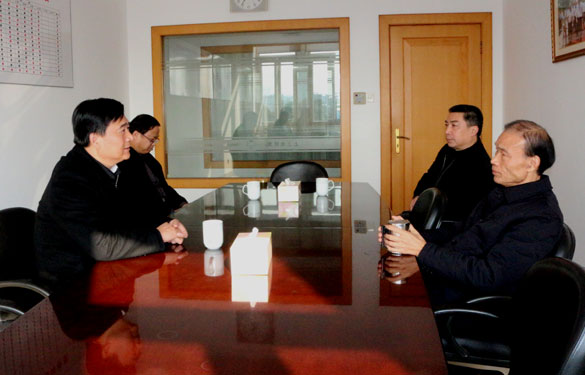 溧阳市委书记盛建良来大宝娱乐调研