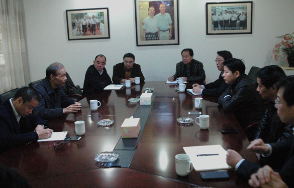 溧阳市市长苏江华一行来大宝娱乐集团调研