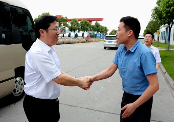 浙江省衢州市政府代表团一行来大宝娱乐集团旅行考察