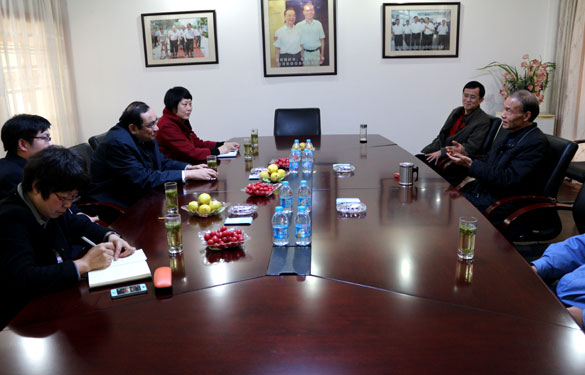 中国工商银行常州分行行长张彬一行来大宝娱乐集团走访