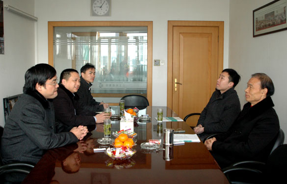 溧阳市供电公司陆总一行来大宝娱乐集团走访