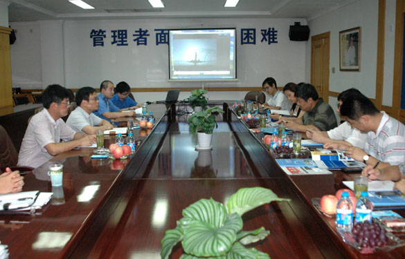 中国石油物资采购治理部向导来大宝娱乐集团考察