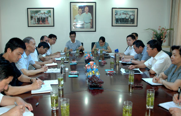 常州市中级人民法院向导来大宝娱乐集团调研