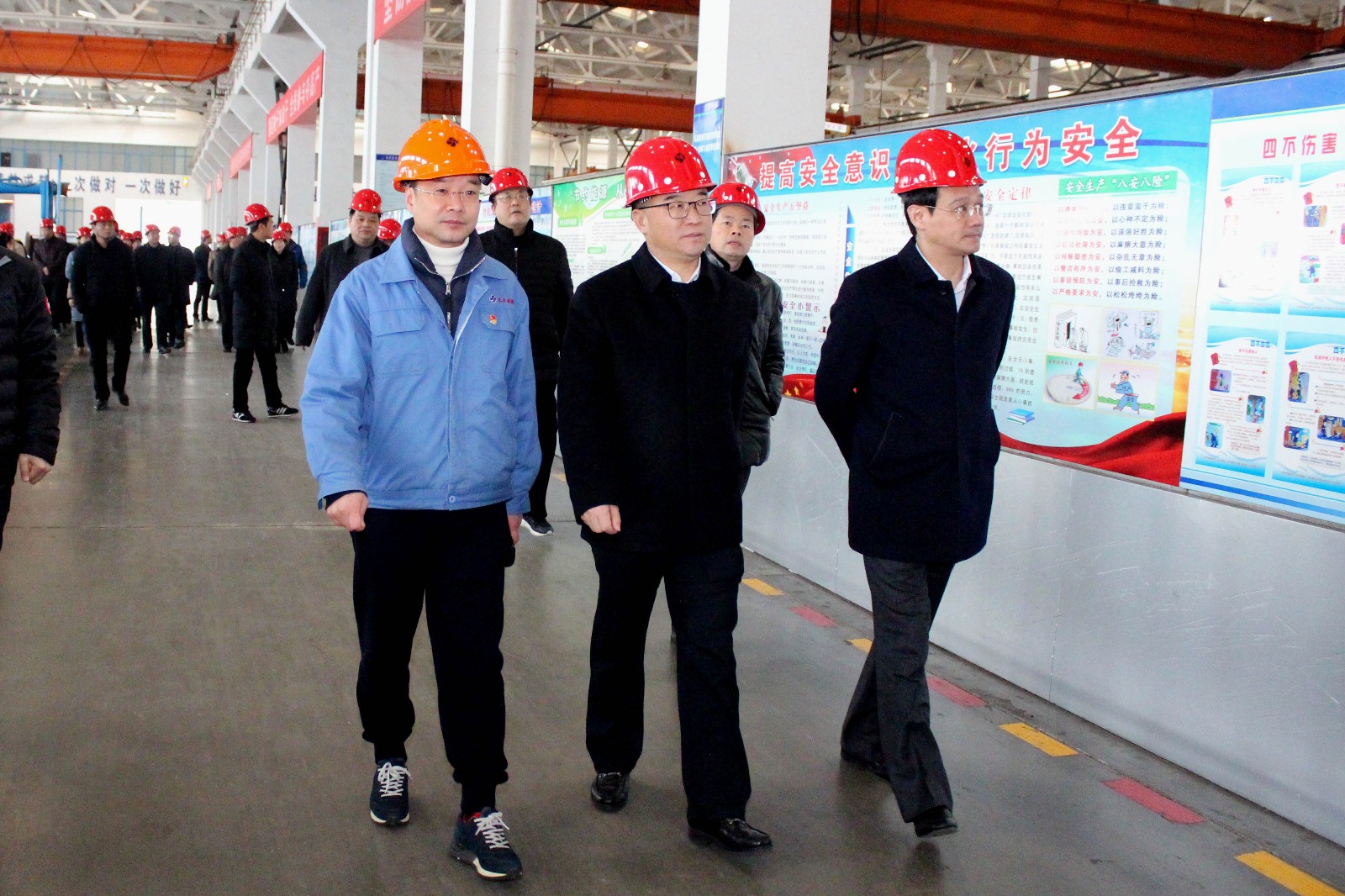 2019年1月16日，，，，，，，，郎溪县党政代表团一行来大宝娱乐电缆旅行交流