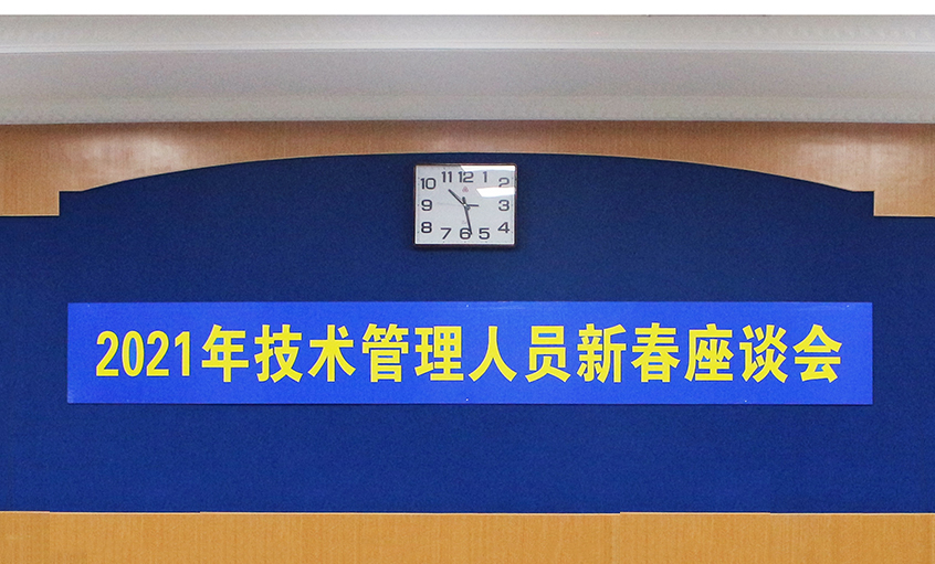 大宝娱乐电缆召开2021年手艺治理职员及一线员工新春座谈会