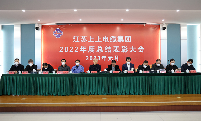 大宝娱乐电缆盛大召开2022年度总结表扬大会