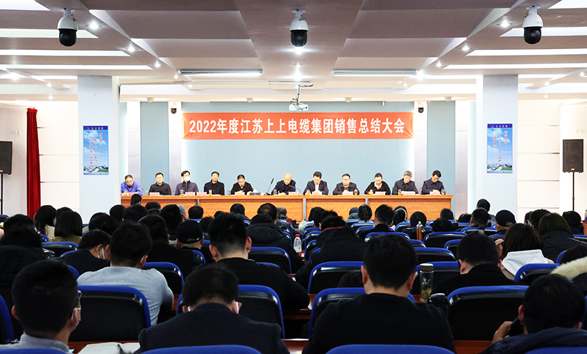 “卯”足劲头，，，，，，，奋战“兔”年——大宝娱乐电缆召开2022年度销售总结大会