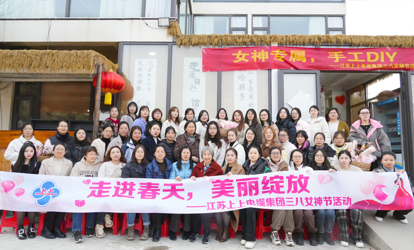 走进春天 漂亮绽放 ——大宝娱乐电缆举行三八妇女节活动