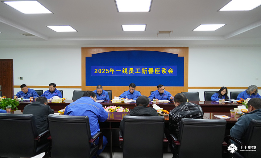 大宝娱乐电缆2025年一线员工及  手艺治理职员新春座谈会圆满举行