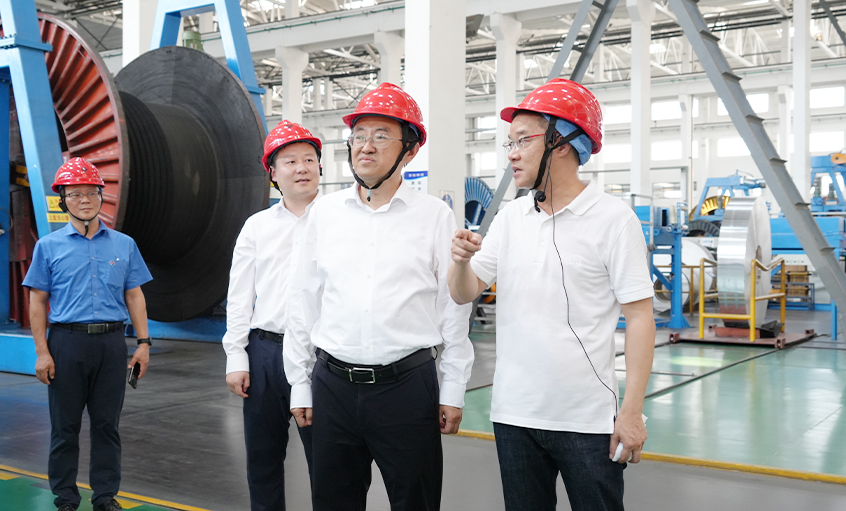 省人社厅朱从明厅长调研大宝娱乐电缆 勉励企业施展树模作用稳岗扩岗促就业